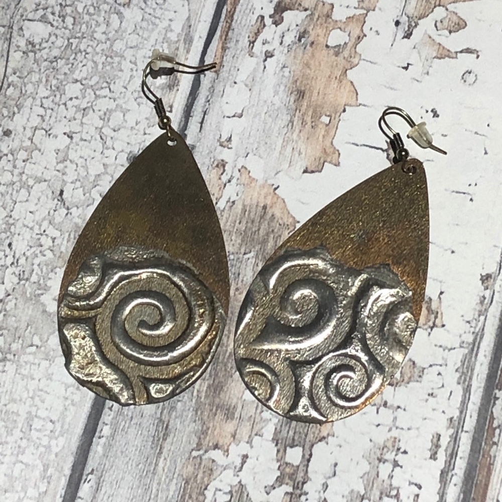 Stamped Earrings